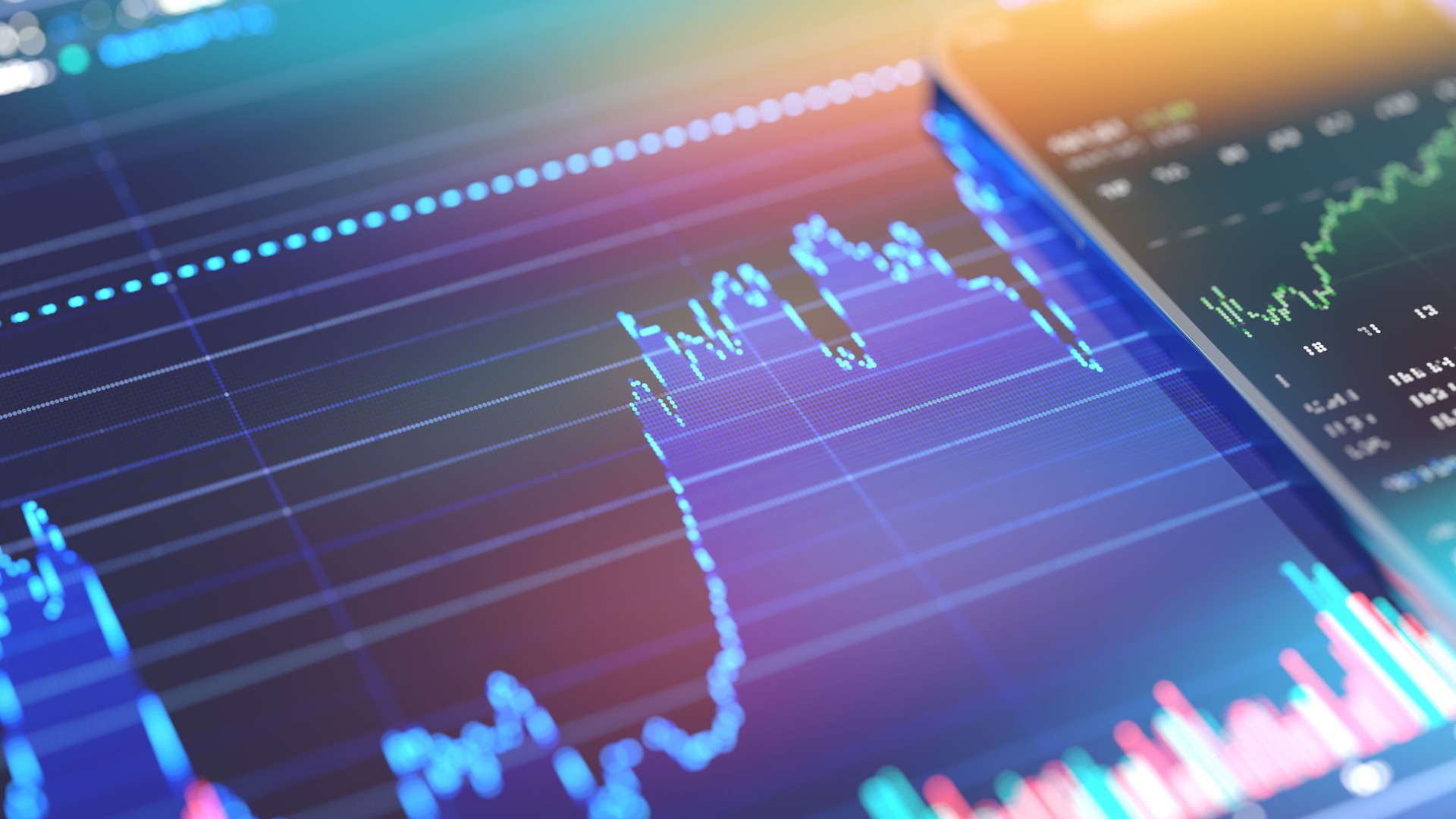 Digitale Geschäftstrends: Visuelle Analyse durch Diagramme und Marktgraphen